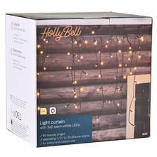 Svjetlosna zavjesa s 360 toplo-bijelih LED dioda