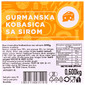 PIK Gurmanska kobasica sa sirom 600 g