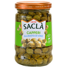 Sacla Kapari u vinskom octu 110 g