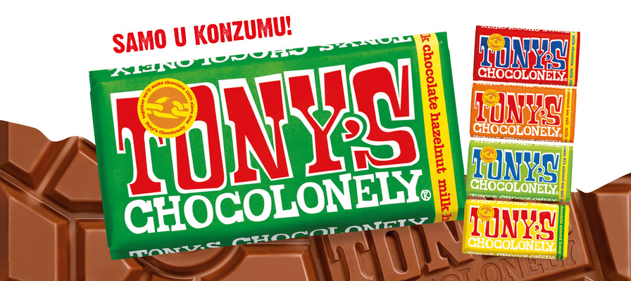 NOVO! Tony's Chocolonely – čokolada sa stavom 