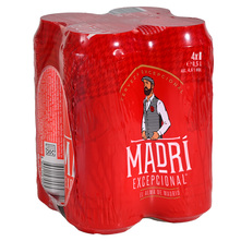 Madri Excepcional Svijetlo pivo 4x0,5 l