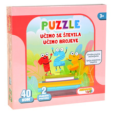 Mehano 4 Kids Puzzle Učimo brojeve 40/1