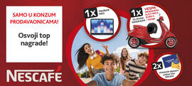 Nagradna igra - Kupi NESCAFÉ, osvoji top nagrade