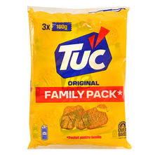 Tuc Krekeri original family pack 3x100 g