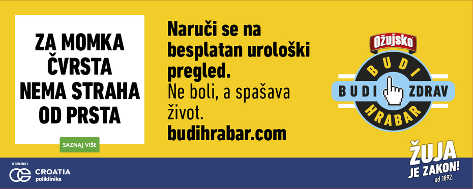 „Budi hrabar, budi zdrav“: Ožujsko pivo predstavilo kampanju za borbu protiv raka prostate