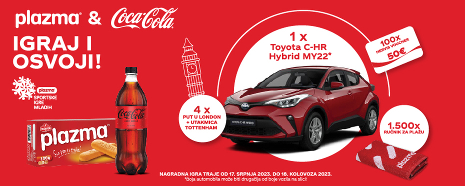 Nagradna igra - Plazma i Coca - Cola