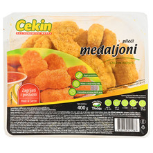 Cekin Pileći medaljoni 400 g 
