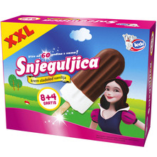 Ledo Snjeguljica Sladoled vanilija 12x65 ml