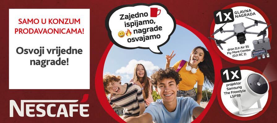 Nagrada igra - Zajedno kave ispijamo, nagrade osvajamo!