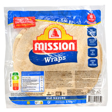 Mission Wraps Tortilje original 6x25 cm 370 g