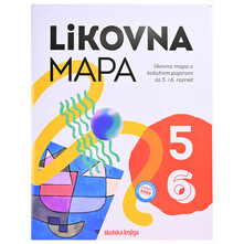 Likovna mapa s kolažnim papirom 5 i 6