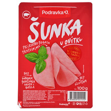 Podravka Šunka u ovitku narezak 100 g
