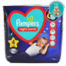 Pampers Night Pants Pelene-gaćice, veličina 4 (9-15 kg) 25/1