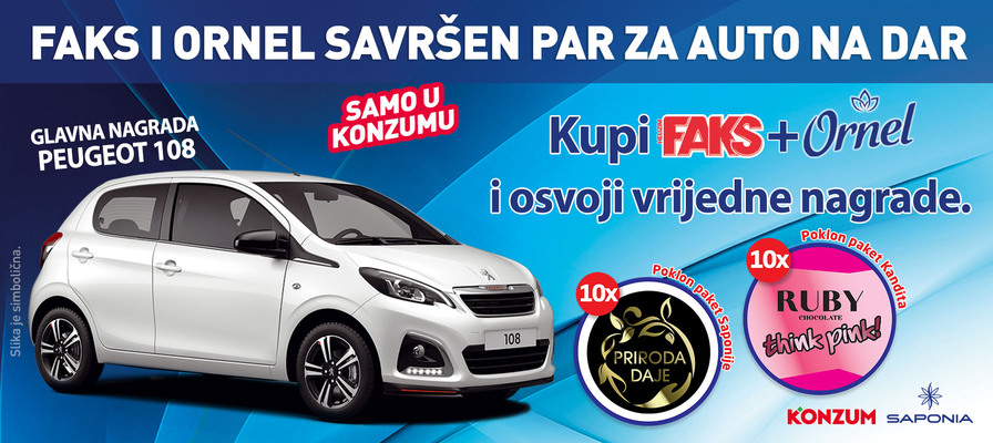 Faks i Ornel savršen su par za auto na dar!