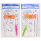 Spirit Geometrijski set 4/1 + šestar gratis razne boje