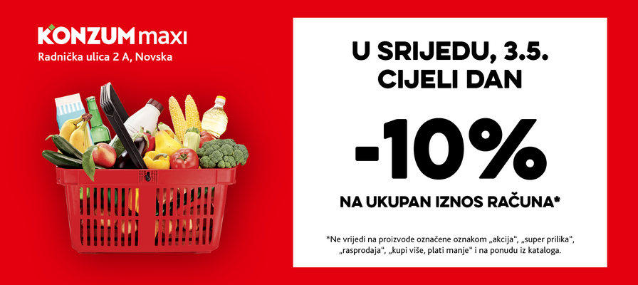 Posebna ponuda - Maxi Konzum Novska