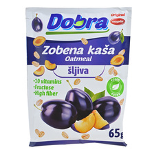 Dobra Zobena kaša šljiva 65 g