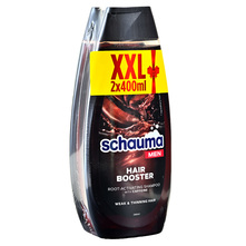 Schauma Men Hair Booster Šampon 2x400 ml