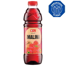 K Plus Sirup okus malina 1 l
