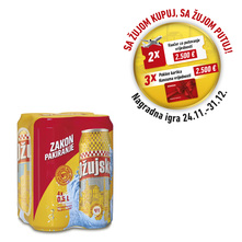Ožujsko Svijetlo pivo 4x0,5 l