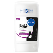 Nivea Black&White Invisible Authentic Stick 50 ml