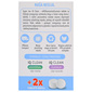 Super Jon IQ Clean Staklo Sredstvo za čišćenje ružmarin 425 ml+2x2 g tablete refill