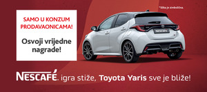 Nagradna igra - NESCAFÉ igra stiže, Toyota Yaris sve je bliže