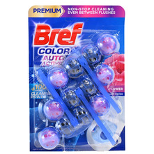 Bref WC Color Auto Active flower 3x50 g