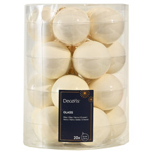 Decoris Kuglice za bor 6 cm 20/1