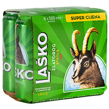 Laško Zlatorog Svijetlo pivo 6x0,5 l