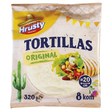 Hrusty Tortilje original 8x20 cm 320 g
