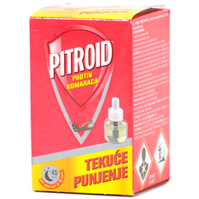 Pitroid Tekuće punjenje za električni aparat protiv komaraca 35 ml