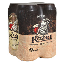Kozel Dark Tamno pivo 4x500 ml