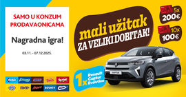 Nagradna igra - Mali užitak za veliki dobitak