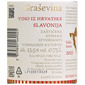 Adžić Vallis Aurea Graševina Kvalitetno vino 0,75 l 