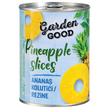 Garden Good Kompot od ananasa kolutići 340 g