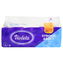 Violeta Strong&Soft Toaletni papir perfume free 3 sloja 24/1