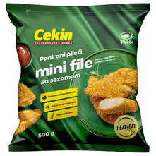 Cekin Panirani pileći mini file sa sezamom 500 g