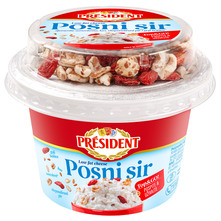 President Posni sir sjemenke suncokreta, lan, ekspandirani pir i goji bobice 195 g