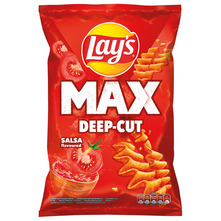 Lay's Max Deep-Cut Čips salsa 120 g
