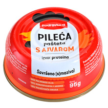 Podravka Pileća pašteta s ajvarom 95 g