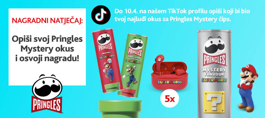 TikTok nagradni natječaj - Opiši svoj Pringles Mystery okus i osvoji nagradu