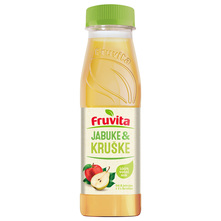 Fruvita 100% Sok jabuke i kruške 0,33 l