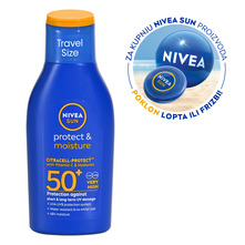 Nivea Sun Protect&Moisture Losion za sunčanje SPF50+ 100 ml