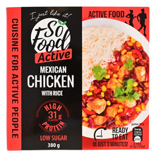 So Food Active Piletina u meksičkom umaku s rižom 380 g