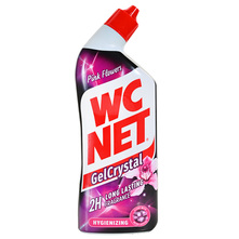 Wc Net Gelcrystal Gel za čišćenje WC školjke pink flowers 750 ml