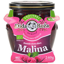 Dida Boža Ekološki ekstra džem malina 240 g