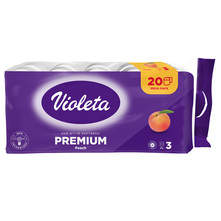 Violeta Premium Toaletni papir breskva 3 sloja 20/1