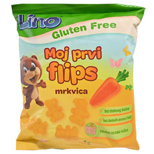 Lino Moj prvi flips mrkva bez glutena 35 g