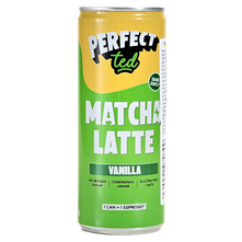 Perfect Ted Matcha Latte Napitak od zobi i matcha zelenog čaja okus vanilija 250 ml